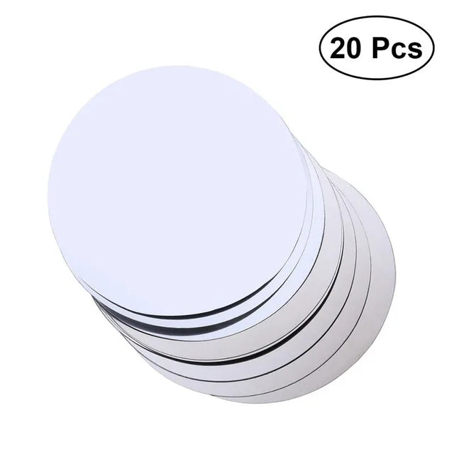 10/20pcs/ Set Silver Aluminum Foil Wine Pourer Disc Foldable Flexible Reusable Mini Drip Stop Pour Spouts Disk
