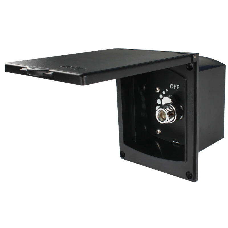TYTXRV Black Exterior Shower Box Kit For Caravan RV Boat Motorhome