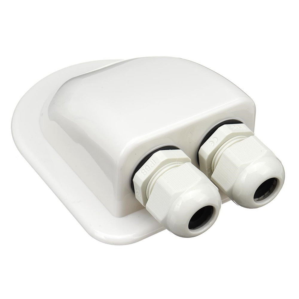 Camper Accessories Caravan Solar Car Junction Box Roof Wire Entry Solar Cable Motorhome Junction Box RV Caravan Accessories