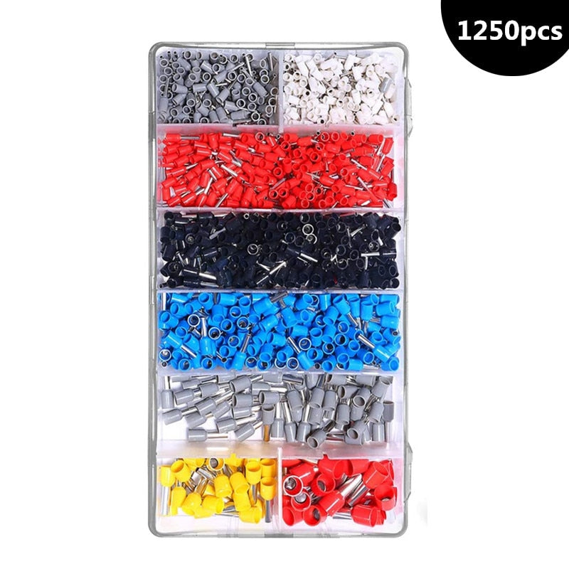 Endehylsetang / Wire Terminal Crimp Connector Insulated Uninsulated Cable Terminals End Ferrules HSC8 6-4A Crimping Pliers Tool