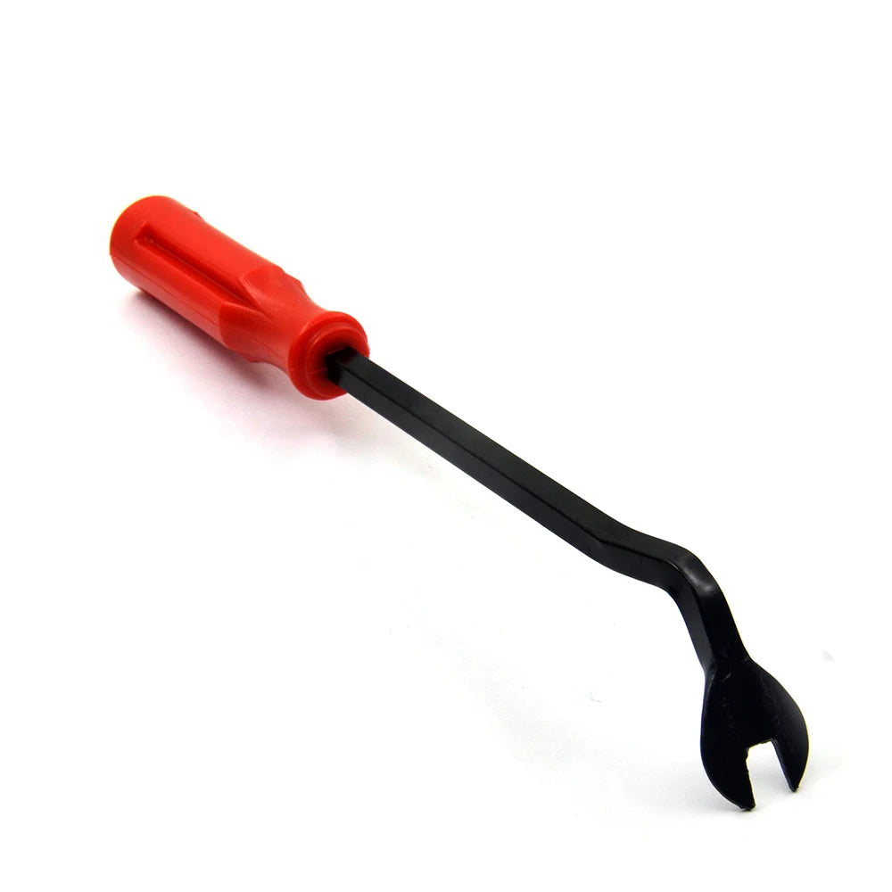 4pcs Red Panel Door Clip Panel Trim Dash Audio Removal Repair Tool