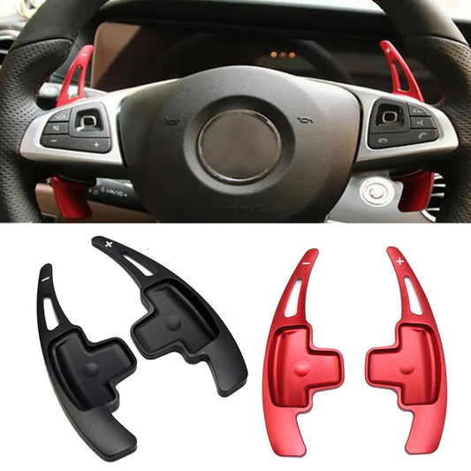 Steering Wheel Shifter Paddle Extension For Mercedes A B C E ML GL CLA GLA GLK SL SLK Class Benz W176 W246 W212 W204