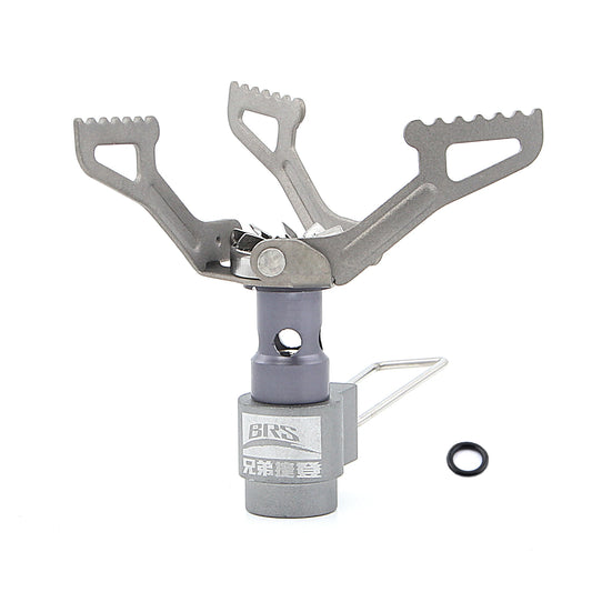 BRS Stove BRS-3000T Titanium Super Light And Flowing Outdoor Camping Gas Stove Mini Pocket 25g