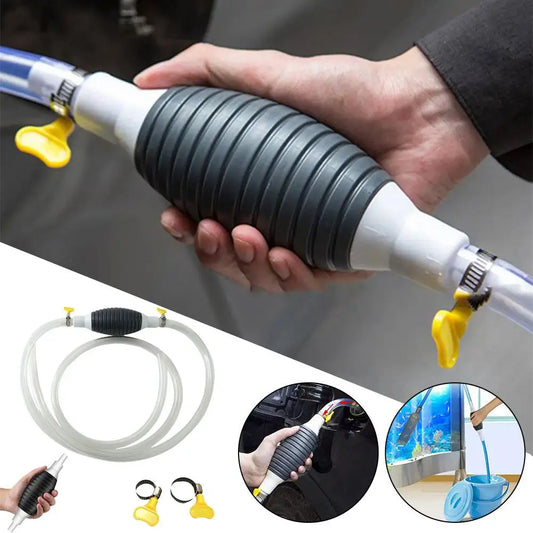 3/2/1M PVC Handy Manual Gas Oil Pump Car Fuel Pump Hand Straw Pump Durable For Liquid Gasoline Tuning Fuel Gasoline Diesel Pump
